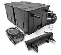 TTSet per laghetto SunSun CBF-350B CUV-224 24W NEO6000 Pompa Tubo