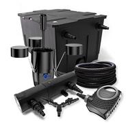 TTSet SunSun Filtro 60.000l Chiarificatore 24W Pompa NEO8000 70W Tubo 25m Skimme