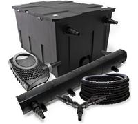 TTSet SunSun Filtro 60.000l Chiarificatore laghetto 72W Pompa NEO8000 70W Tubo 2