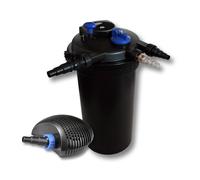 TTSunSun Filtro a pressione per laghetti 30000l Chiarificatore UVC 18W Pompa da