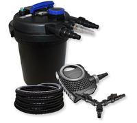 TTSunSun Pressione Pond Filter 10000l 11W UVC depuratore NEO10000 80W pompa 25m