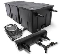 TTSunSun set per laghetti filtro 90000l chiarificatore 24W pompa NEO8000 70W