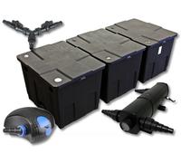 TTSunSun set per laghetti filtro 90000l chiarificatore 36W pompa 100W ECO