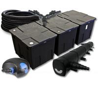 TTSunSun set per laghetti filtro 90000l chiarificatore 72W pompa 100W tubo 25m