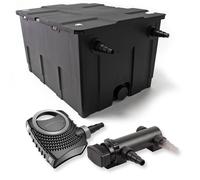 TTSunSun Set per stagni 60000l 18W UVC 3er-depuratore per stagni NEO7000 pompa