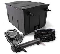 TTSunSun Set per stagni 60000l 18W UVC 3er-depuratore per stagni NEO7000 pompa t