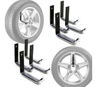 TTSupporto a parete per pneumatici Portagomme 8 pezzi Gancio per ruote pneumatic