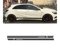 TTTao Auto Adesivo,per Mercedes Benz Classe A W176 A180 A200 A250 A45 AMG,Corpo Porta Laterale Decalcomanie Decorazione Accessori