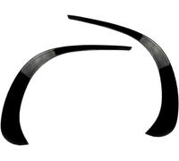 TTTao Paraurti Anteriore Splitter Canard Diffusore Pinna per Mercedes Benz GLC X253 GLC260 GLC300 2020 2021,Spoiler Body Kit Misura,B-Glossy Black
