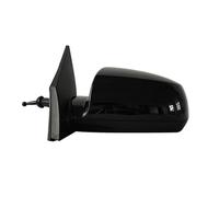 TTTao Specchietti Esterni Completi per KIA Rio 2006 2007 2008 2009 2010 2011,Destro/Sinistro Pieghevole Elettrica Gruppo specchietto retrovisore,A-Black-Left