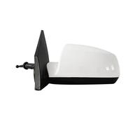 TTTao Specchietti Esterni Completi per KIA Rio 2006 2007 2008 2009 2010 2011,Destro/Sinistro Pieghevole Elettrica Gruppo specchietto retrovisore,A-White-Left
