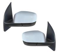 TTTao Specchietti Esterni Completi per Land Rover Freelander 2 2011-2018 2019 2020 2021 2022 2023,Destro/Sinistro Pieghevole Elettrica Gruppo specchietto retrovisore,A-White-Pair