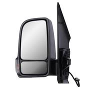 TTTao Specchietti Esterni Completi per Mercedes Sprinter W907 W910 2019-2024,Destro/Sinistro Pieghevole Elettrica Gruppo specchietto retrovisore,Left