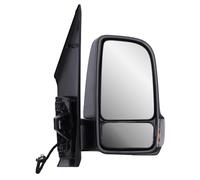 TTTao Specchietti Esterni Completi per Mercedes Sprinter W907 W910 2019-2024,Destro/Sinistro Pieghevole Elettrica Gruppo specchietto retrovisore,Right