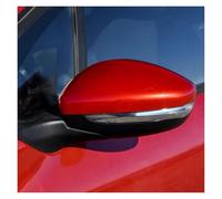 TTTao Specchietti Esterni Completi per Peugeot 2008 2014 2015 2016 2017 2018,Destro/Sinistro Pieghevole Elettrica Gruppo specchietto retrovisore,Left Red
