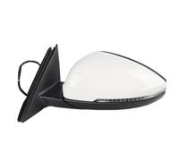 TTTao Specchietti Esterni Completi per VW Jetta MK7 2019 2020,Destro/Sinistro Pieghevole Elettrica Gruppo specchietto retrovisore,Left