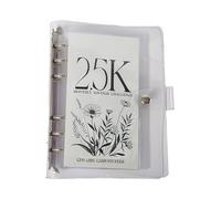 TTTLLNN Money Saving Challenge Album grande capacità 2500 scomparti mensili Money Saings Album