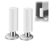 TTTWWW Fermaporta Magnetico, 2 Pezzi Fermaporta da Pavimento Adesivo, Blocca Porta da Pavimento, Fermaporte da Terra, Door Stopper, Ferma Porta da Pavimento, Senza Fori Acciaio Inox, per Casa, Hotel