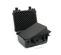 Wiltec Valigetta 35x29,5x15cm nera Con valvola di equalizzazione della pressione e tappetini in schiuma