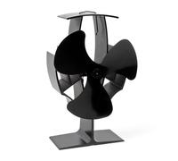 TTVentilatore per camino a 3 pale 60°C Ventola per stufa Senza corrente Caminett