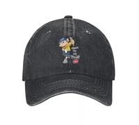 TTVXIHL Caldo Puro Cotone, Jeffy Sml Carattere Vuole Vedere La Mia Matita Demin Cappello Trucker Avventure all'Aria Aperta Uomo cap Uomo Estate