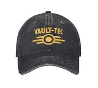 TTVXIHL Cappellini da Baseball di Alta qualità per Uomini e Donne, Vault Tec Logo Fallouted Game Sun Baseball cap Unisex-Teens Design Hip Hop Hat Summer Trendy Tennis Skate Baseball Caps