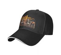 TTVXIHL Mens Cappello da Sole Cowboy Semi Neri di Vendetta da Nilo Uomini cap Cappelli Femminili per Gli Uomini cap Cappello da Uomo Berretto da Baseball Insegnanti Regali