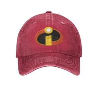 TTVXIHL Regali compleannoGli Incredibili Distressed Emblem Berretto da Baseball Stile Unisex Cappelli in Cotone Invecchiato retrò all'aperto Cappellino da Sole Morbido Non Strutturato