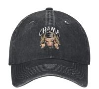 TTVXIHL Regali compleannoUnisex Chama Poatan Alex Pereira Cappellini da Baseball Vintage Distressed Denim Dad Cappello Regolabile