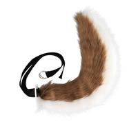 TTYAO REII Gorou Tail Game Cosplay Props Deep Brown Fox Wolf Animal Tail per Furry Furry Fursuit Costume Accessori
