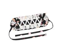 TTYAO REII Kawaii Lolita - Fascia per capelli da donna, stile anime e cosplay, Kawaii, con fiocco, in pizzo, per matrimoni, tea party (nero, M)