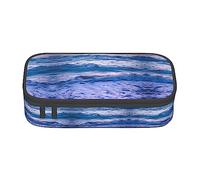 TTYDOKLA Astuccio multiuso con stampa di onde e tramonto sulla spiaggia, esteticamente gradevole, ampio spazio di archiviazione, Nero , Taglia unica, Custodia per chiave