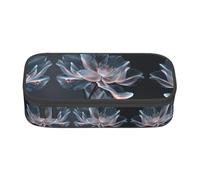 TTYDOKLA Astuccio multiuso con stampa floreale 3D, esteticamente gradevole, ampio spazio di archiviazione, Nero , Taglia unica, Custodia per chiave