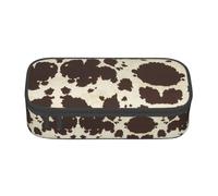 TTYDOKLA Astuccio multiuso con stampa in pelliccia di mucca, astuccio esteticamente gradevole, ampio spazio di archiviazione, Nero , Taglia unica, Custodia per chiave