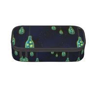 TTYDOKLA Bella bottiglia di Under The Night Sky stampa astuccio multiuso astuccio esteticamente piacevole sacchetto ampio spazio di archiviazione, Nero , Taglia unica, Custodia per chiave