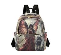Ttylsdd Bella bruna fata donna zaino borsa moda donna borsa a tracolla casual college viaggi zaino borsa piccola, Bella Fata Bruna, S