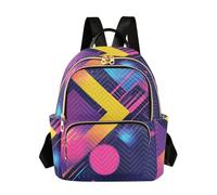 Ttylsdd Kinematic Geometria Donne Zaino Borsa Moda Signore Borsa A Tracolla Casual College Viaggi Zaini Borsa Piccola, Geometria cinematica, M