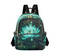 Ttylsdd Water Lily - Zaino da donna, alla moda, casual, università, viaggi, piccola, Ninfea, M