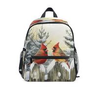 Ttylsdd Zaino per bambini per ragazze e ragazzi 3-8 uccelli su un palo Zaini per bambini per ragazza ragazzo asilo scuola elementare Bookbag
