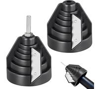 TTYSHIP® 2 Pezzi Strumento di Smussatura per Tubi, Sbavatore per Tubi di Plastica 20-63mm, Strumenti di Smussatura in Plastica per Tubo in PVC, PP, PE