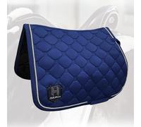 TTZGMTRC Cuscinetto per Equitazione, Cuscinetti per Sella Inglese per Cavalli Assorbimento dell'Acqua Lavabile in Lavatrice Forma Sagomata, Assorbimento dell'Acqua, Assorbimento degli Urti,Blu