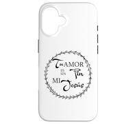 Tu amor es sin fin mí Jesús. Custodia per iPhone 16