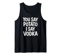 Tu dici Patata io dico Vodka - Funny Vodka Canotta