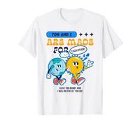 Tu ed io Siamo Fatti l'uno per L'Altro (Amicizia) (Grafica) Maglietta