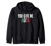 Tu Mi dai Agita Felpa con Cappuccio