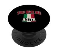Tu mi dai Agita PopSockets PopGrip Adesivo