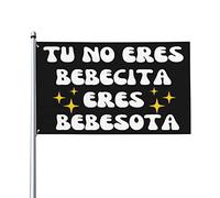 Tu No Eres Bebecita Eres Bebesota Bandiera da giardino per tutte le stagioni Banner da giardino per bandiere da giardino per decorazioni da esterno