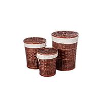 TU RINCON FAVORITO Vical Home Set Cesto Portabiancheria 3 Pezzi