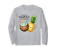Tu Sei i Tropici del Mio Paradiso Cute Fruits Maglia a Manica