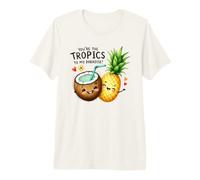 Tu Sei i Tropici del Mio Paradiso Cute Fruits Maglietta Premium